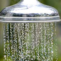 Eine Regendusche